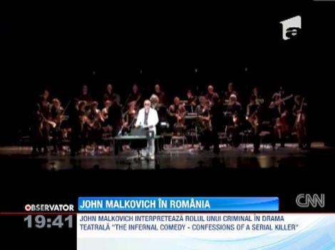 John Malkovich, pentru prima oara in Romania, la Festivalul George Enescu