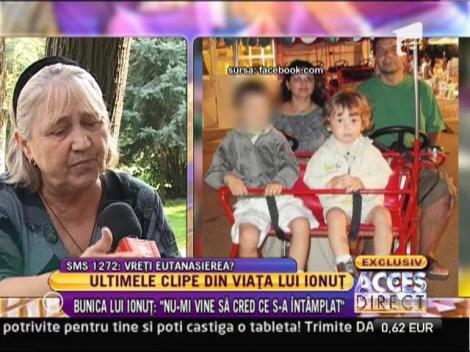 Ultimele clipe din viata lui Ionut!