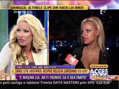 Sanziana Buruiana: "E masina lui. Ar fi frumos sa o dea inapoi"