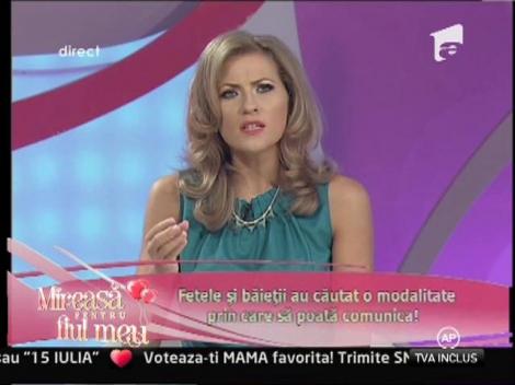 Mireasa pentru fiul meu: Baietii au incercat sa ia legatura cu fetele. "Asa se cheama o fata, ca la oi?"