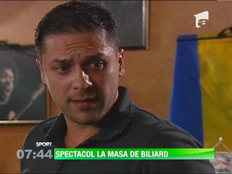 Augustin Viziru a facut spectacol la masa de biliard