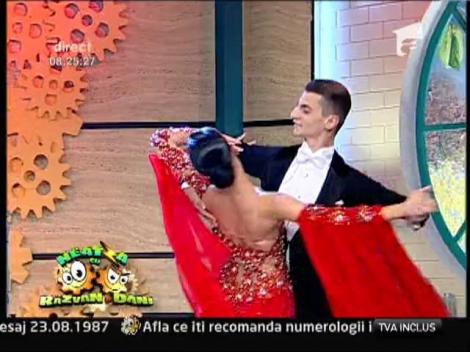 Maria Goslan & Antonio Stan, reprezentatie de dansuri