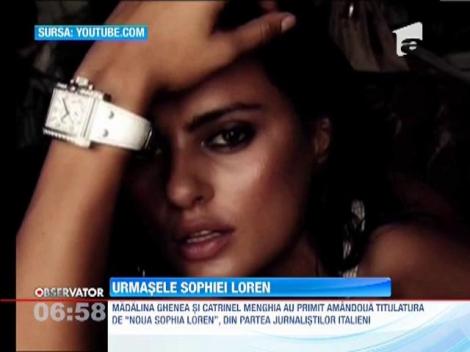 Jurnalistii italieni, cuceriti de romance! Madalina Ghenea si Catrinel Menghia, urmasele Sophiei Loren