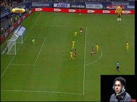 Romania - Turcia 0-2/ Mevlut dubleaza avantajul turcilor