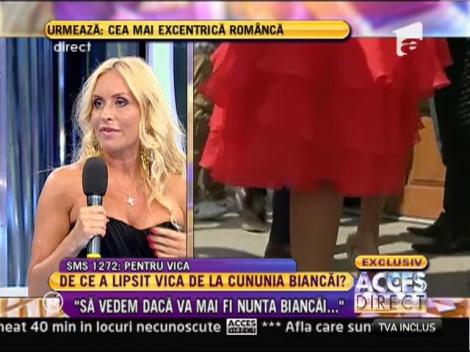 Vica Blochina: "Sa vedem daca va mai fi nunta Biancai Dragusanu..."