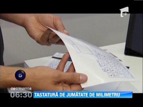 Cea mai subtire tastatura din lume