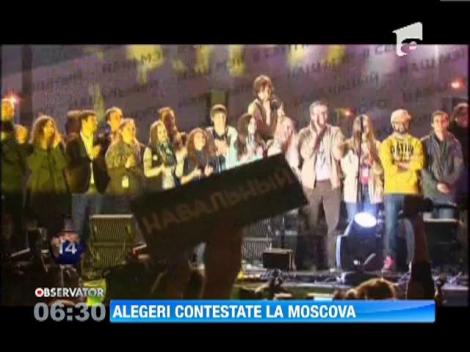 Alegeri contestate in Rusia