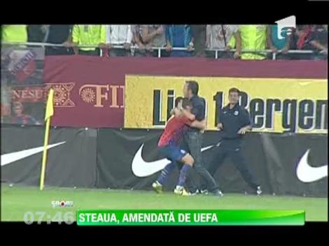 Steaua, amendata de UEFA