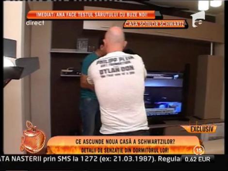 Horatiu, scos cu forta din casa sotilor Schwartz!