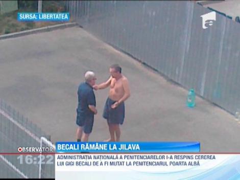 Becali ramane la Penitenciarul Jilava, cererea de transfer fiind analizata dupa finalizarea dosarelor