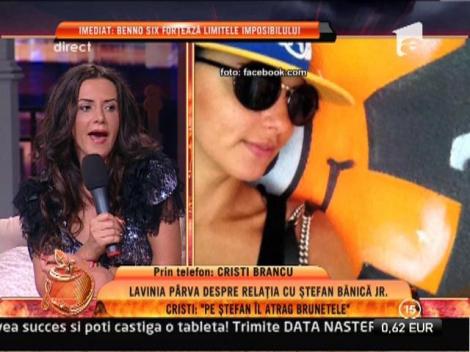 Cristi Brancu: "Stefan Banica a recunoscut fortat ca are o relatie cu Lavinia Parva"