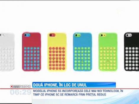 Apple a lansat doua noi versiuni ale telefonului iPhone 5