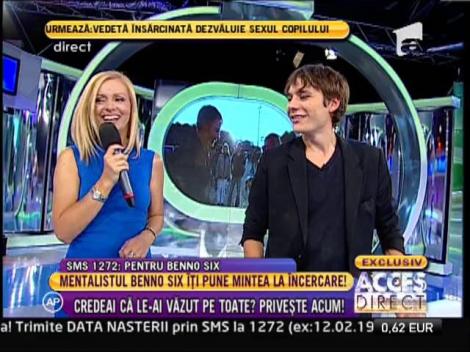 Benno Six, unul dintre cei mai buni iluzionisti, invitat special la Acces Direct