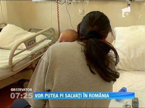 Copiii cu malformatii cardiace grave vor putea fi tratati in Romania