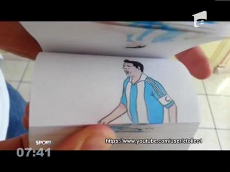 Cele mai tari faze realizate de Messi, pe hartie