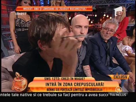 Benno Six, numere de iluzionism impresionante