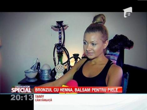 Bronzul cu henna, balsam pentru piele