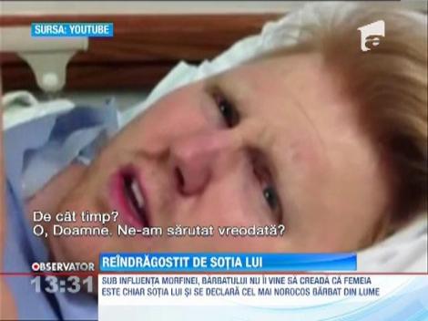 Un american abia iesit din operatie se indragosteste de sotia lui