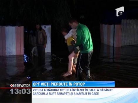 Update / Prapad in judetul Galati. Opt oameni au fost ucisi de viitura si 17 localitati inundate