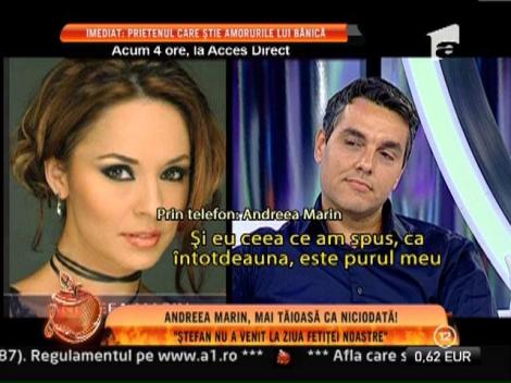 Nicoleta Vascan: "Confirmarea relatiei dintre Stefan Banica si Lavinia s-ar putea sa o ajute pe Andreea Marin"
