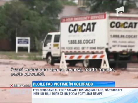 Inundatiile fac ravagii in statul american Colorado