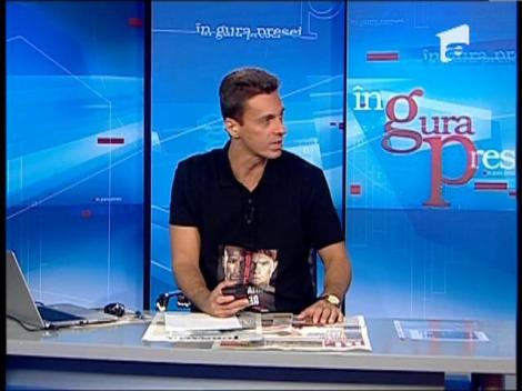 Mircea Badea are un tricou special pentru meciul mileniului dintre Floyd Mayweather si Saul Canelo Alvarez