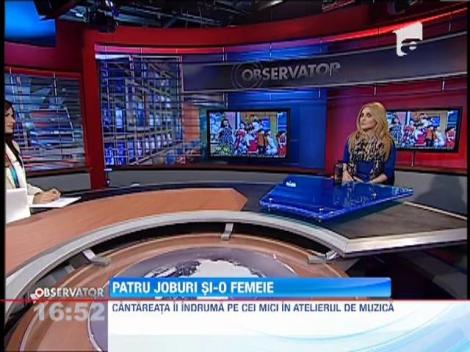 Alina Sorescu, profesoara de muzica pentru cei mici