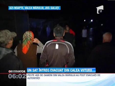 Inundatiile au facut ravagii in Galati! Mii de oameni au fost evacuati din calea viiturii