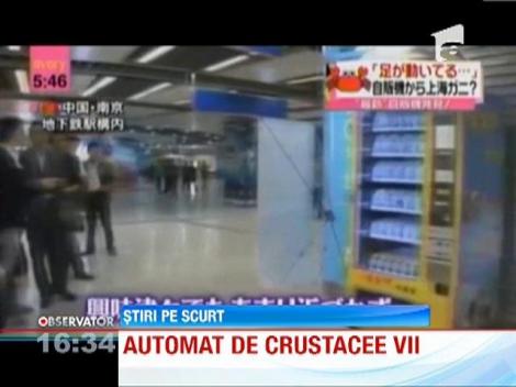 Chinezii au inventat automatul de crustacee vii