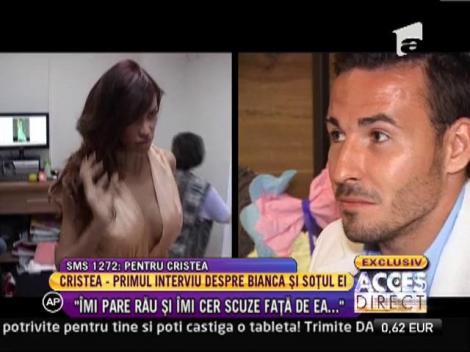 Adrian Cristea, primul interviu despre Bianca si Victor Slav