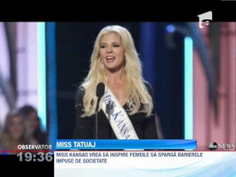 FOTO! Este sergent in armata, e tatuata si tocmai a devenit Miss