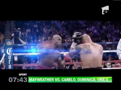 Meciul Mayweather - Canelo Alvarez, la Antena 1 si GSP TV