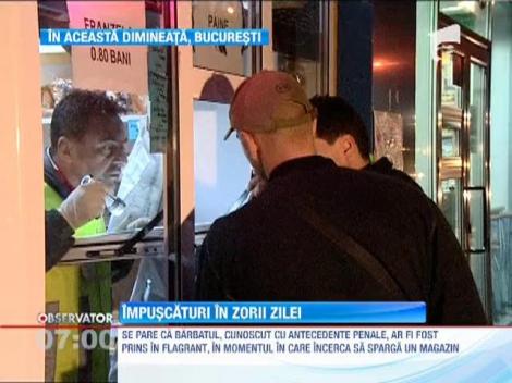 Barbat impuscat in picior in zona Pietei Gorjului, din Capitala