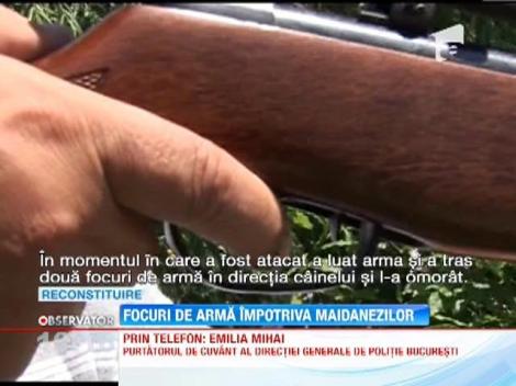 IMAGINI SOCANTE! Focuri de arma impotriva maidanezilor