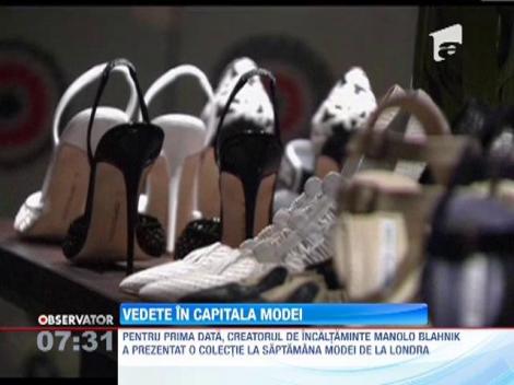 Prezentare de exceptie la Saptamana Modei de la Londra. Manolo Blahnik a facut senzatie!