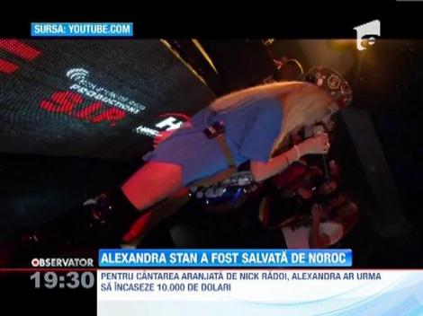 Alexandra Stan, salvata de un milionar stabilit in Statele Unite! I-a oferit 10.000 de euro pentru un concert