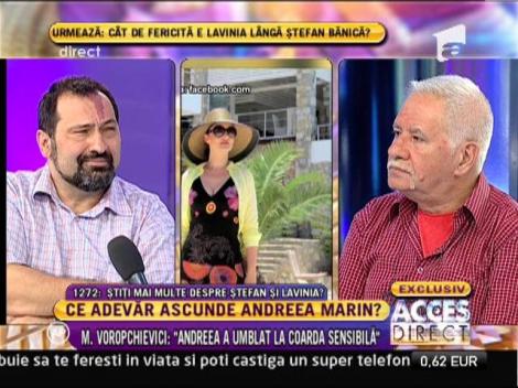 Numerologul Mihai Voropchievici: "Andreea Marin a umblat la coarda sensibila"