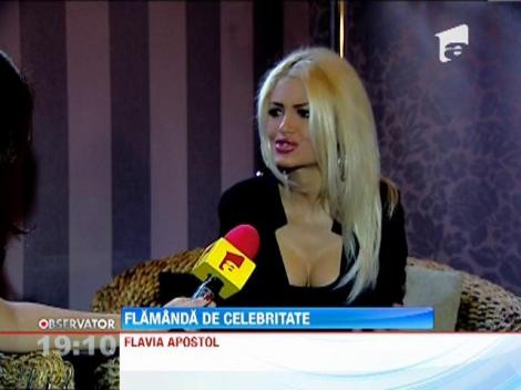 Prezentatoarea TV Flavia Apostol cantareasca doar 38 de kilograme, cat un copil de 11 ani!