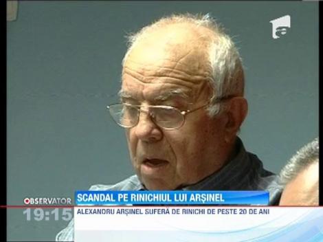 Alexandru Arsinel, transplant cu scandal