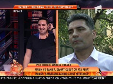 Marcel Toader: "S-a spus ca am avut o relatie cu Andreea Marin"