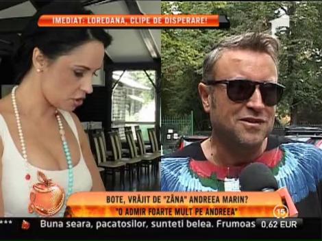 Catalin Botezatu, vrajit de "zana": "O admir foarte mult pe Andreea Marin!"