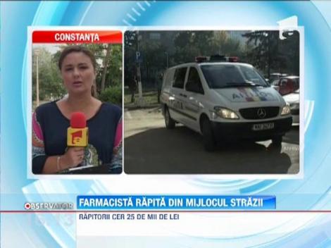 Farmacista rapita din mijlocul strazii