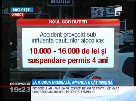 Noul cod rutier starneste revolta