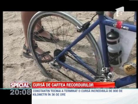 Ciclistul Constantin Lucutar vrea sa intre in Cartea Recordurilor