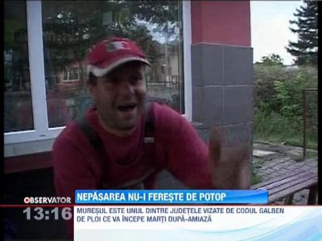 Muresul, unul din judetele vizate de codul galben de ploi