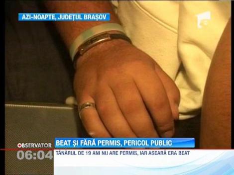 Un tanar beat si fara permis a intrat cu masina intr-un grup de tineri