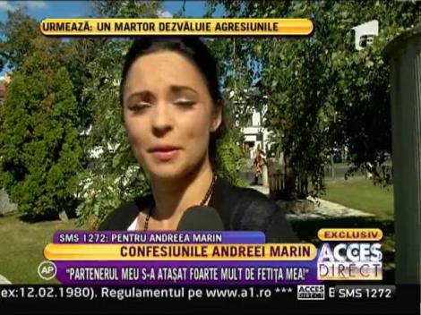 Confesiunile Andreei Marin: "Partenerul meu a lasat totul in urma pentru mine. Nu exclud casatoria"