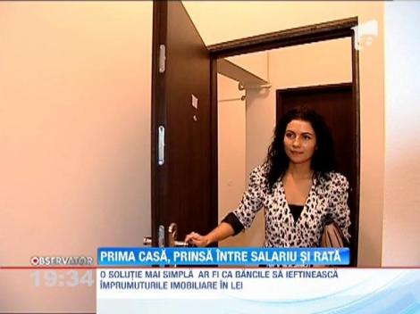 Creditul Prima Casa in lei blocheaza piata imobiliara