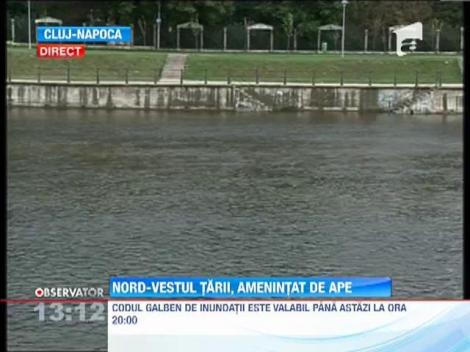 Nord-Vestul tarii, amenintat de ape