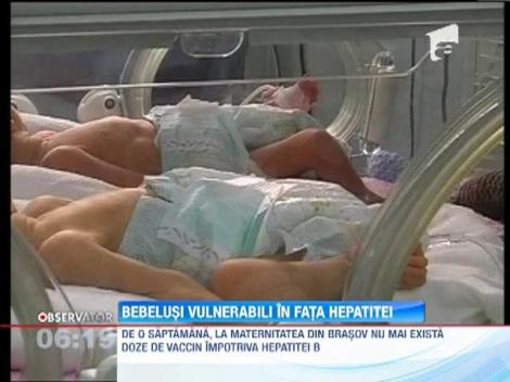 Maternitatea din Brasov a ramas fara vaccin impotriva hepatitei B